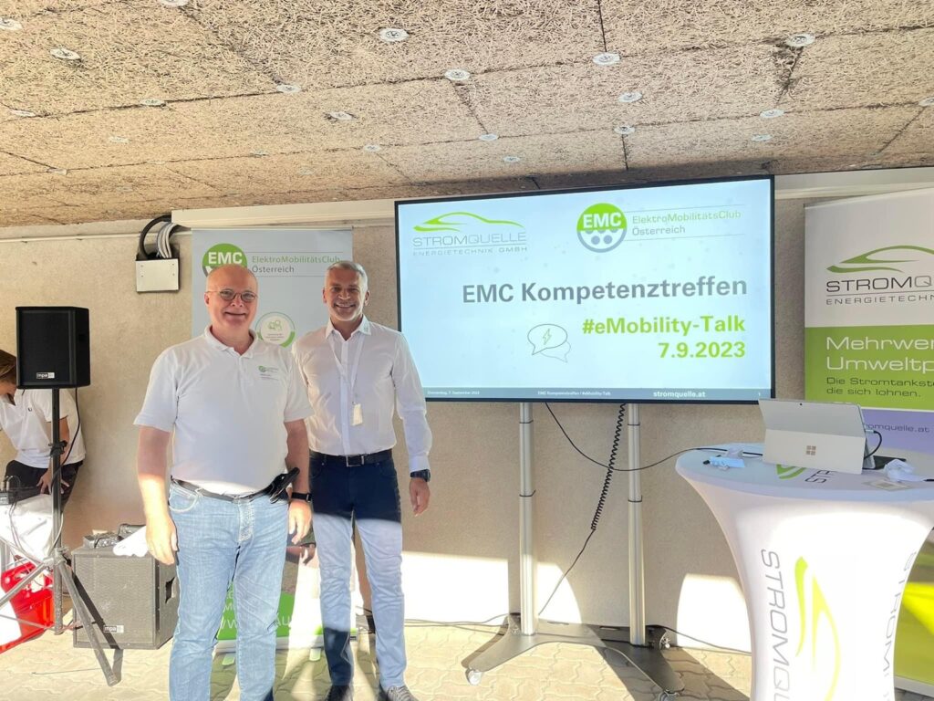 Christian Peter, Robert Pichler bei EMC Kompetenztreffen