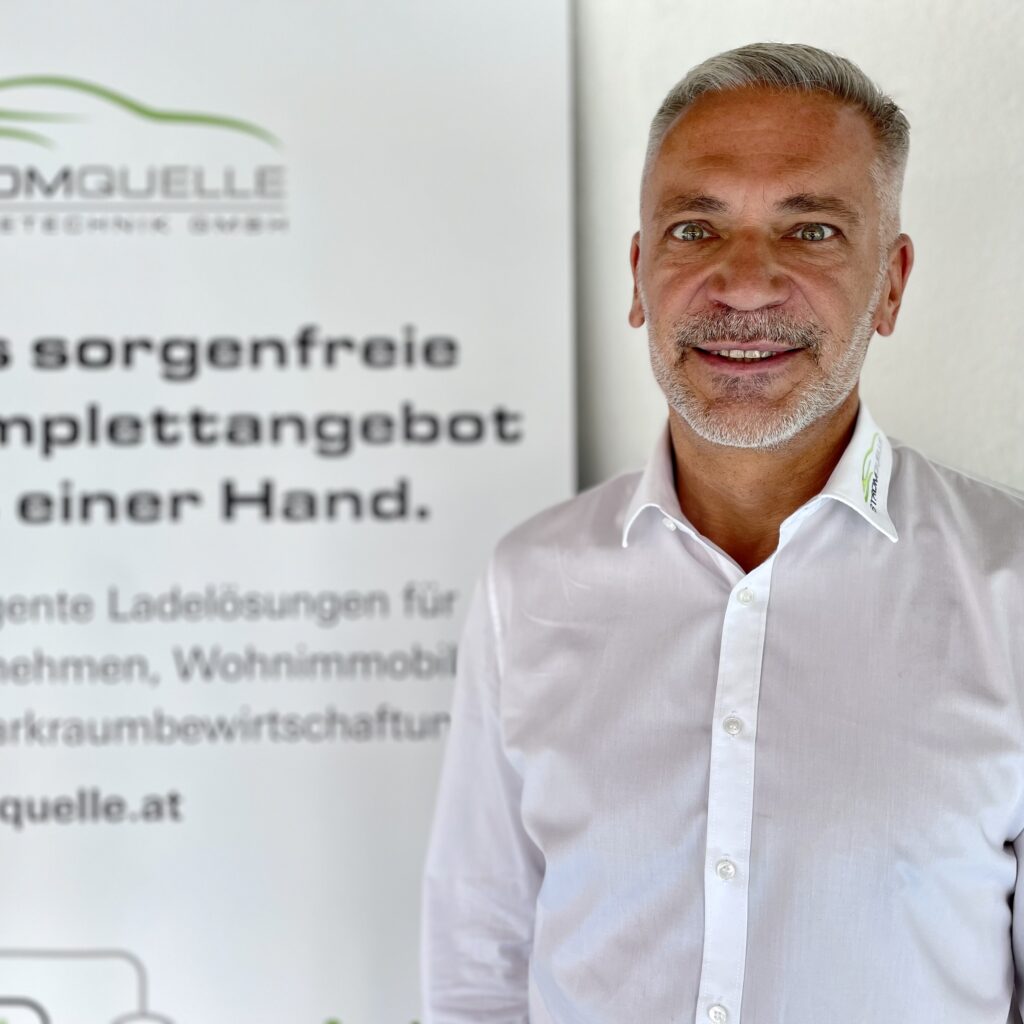 Stromquelle Mitarbeiter Robert Pichler Geschäftsführer